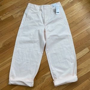 NWT UNIQLO U curve-leg chinos